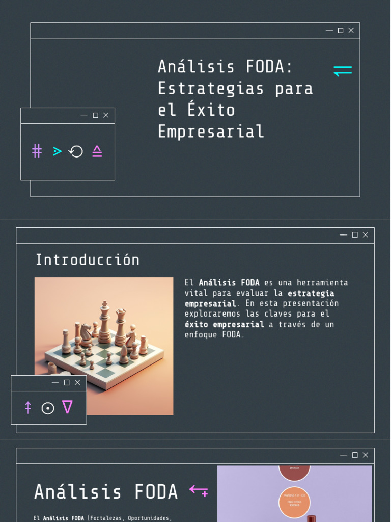 Analisis Foda Estrategias para El Exito Empresarial | PDF | Análisis ...