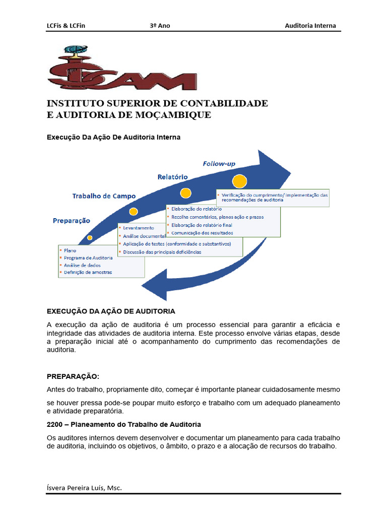 Guia Completo de Auditoria Interna | PDF | Auditoria interna | Planejamento