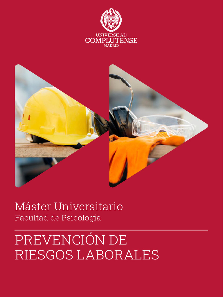 Máster en Prevención de Riesgos Laborales | PDF | Seguridad y salud ...