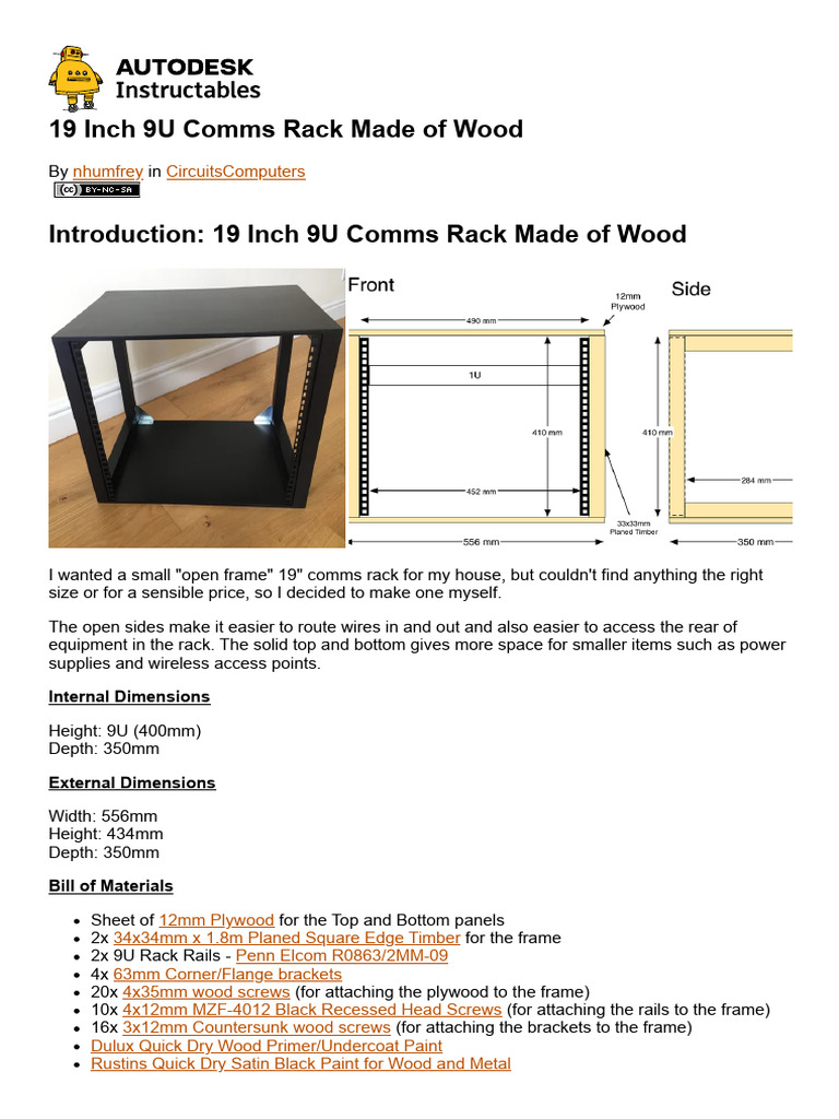 DIY Wooden 19
