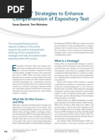 Download Comprehension of Expository Text1 by Arpapan Kositapa SN86756503 doc pdf