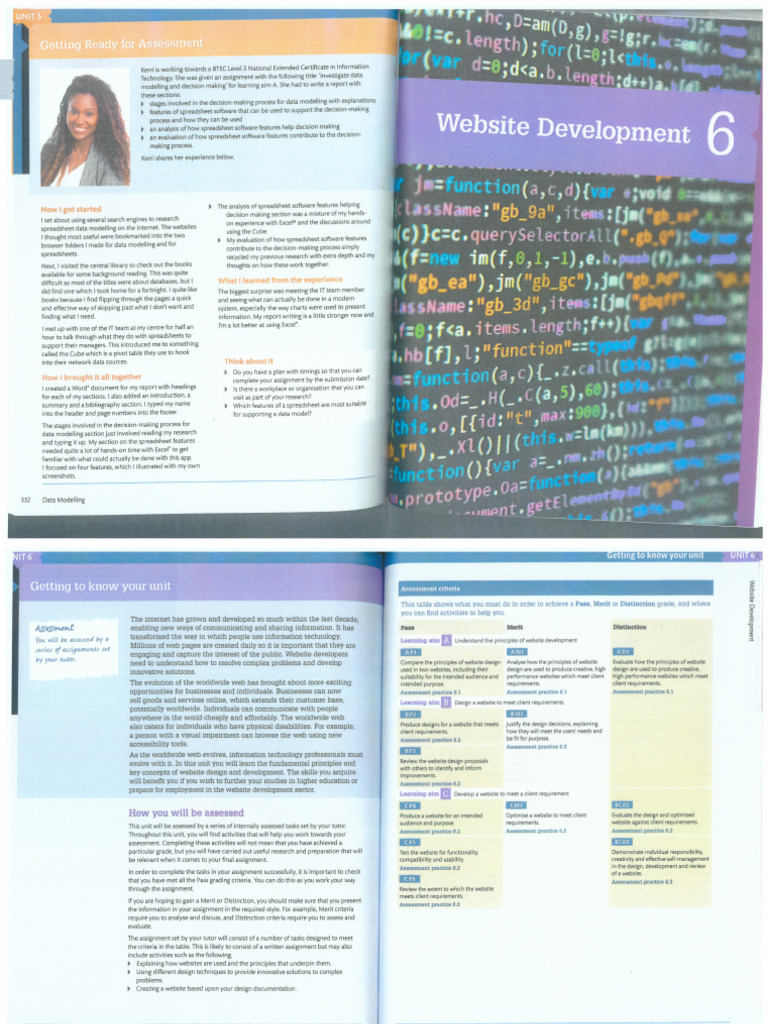 Btec Book - Unit 6 - It | PDF