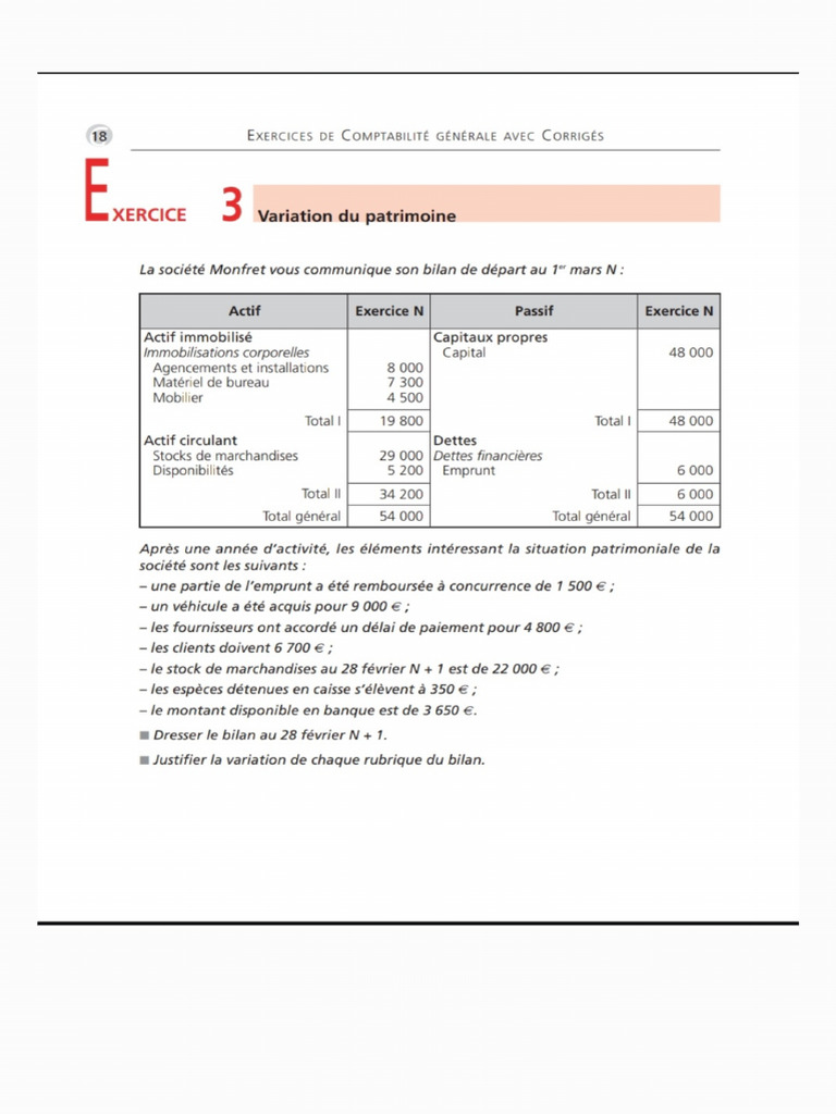 Exercice Compta - 250 | PDF