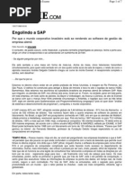 Engolindo a Sap