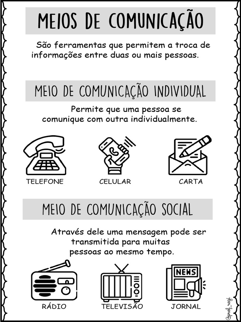 Meios de Comunicação e Suas Funções | PDF