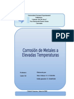 Informe#1. Corrosión de Metales A Elevadas Temperaturas