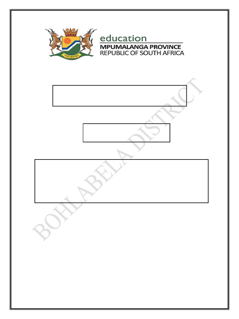 Grade 10 Mathematical Literacy Test 2025 | PDF | Breads