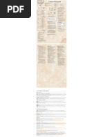 Pathfinder Character Advancement Chart | PDF