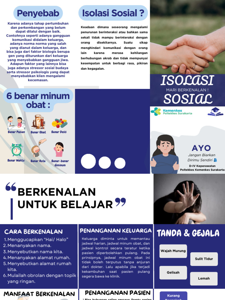 Mengatasi Isolasi Sosial dan Berkenalan | PDF