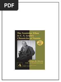 The Feminine Ethos In C S Lewiss Chronicles Of Narnia Monika Hilder instant download