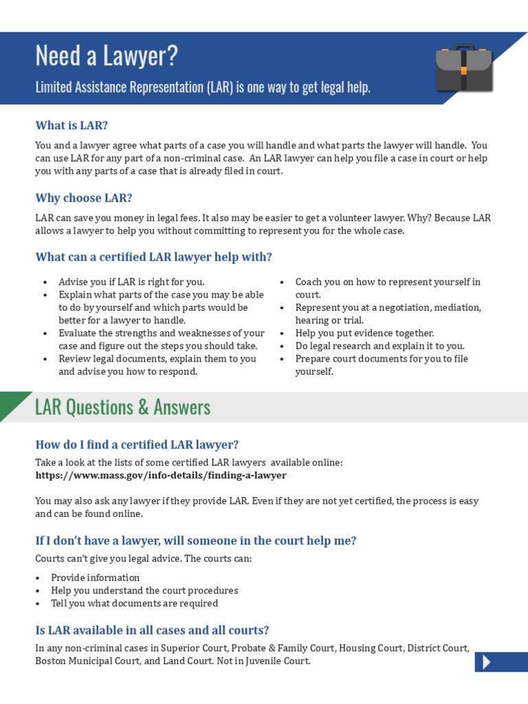 Understanding Limited Assistance Representation | PDF | Lawyer | Public Law