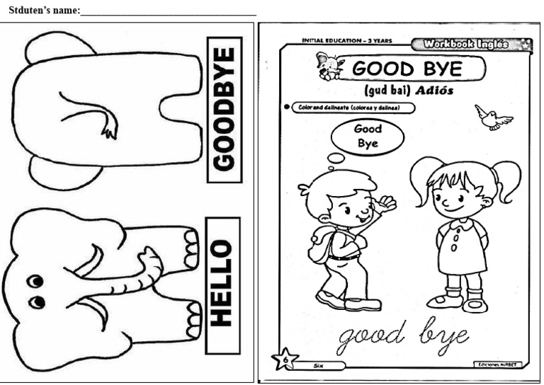 Hello and Goodbye | PDF