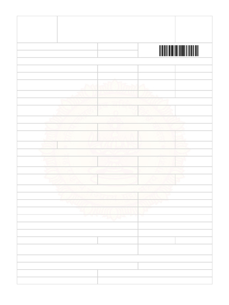 Raj Exam Form | PDF