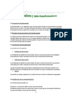 Transformadores y Auto-Transformadores