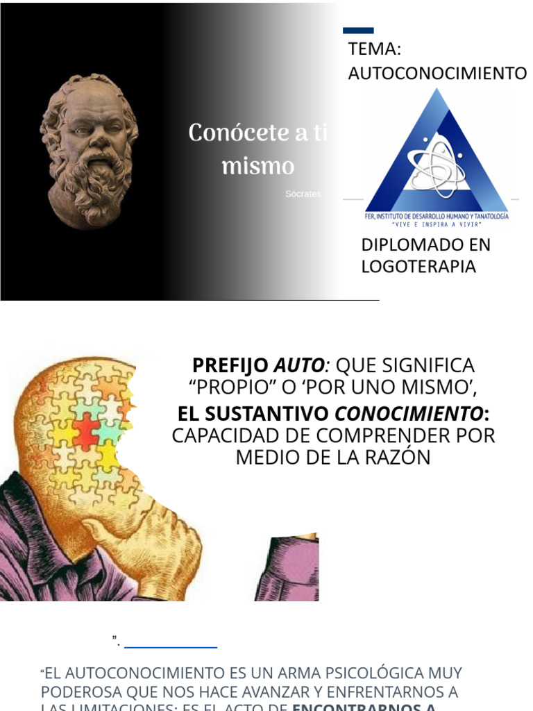 Clase Autoconocimiento Pdf