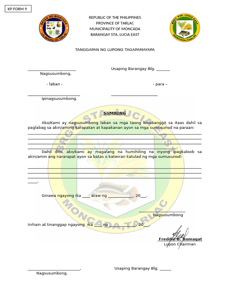 Kp-Form 789 | PDF