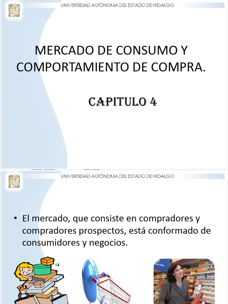Comportamiento de Compra y Mercado de Consumo | PDF | Comportamiento ...