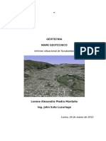 Turubamba Mapa Geotecnico