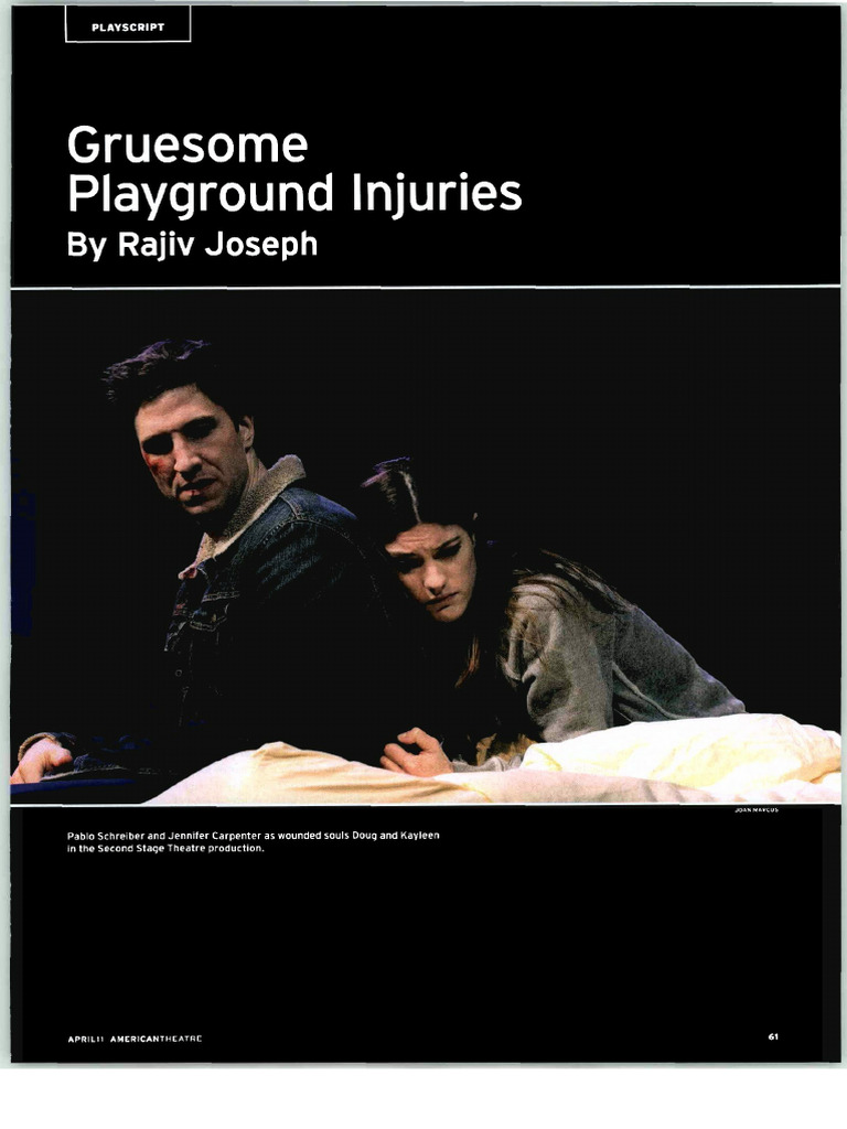 Gruesome Playground Injuries Overview | PDF