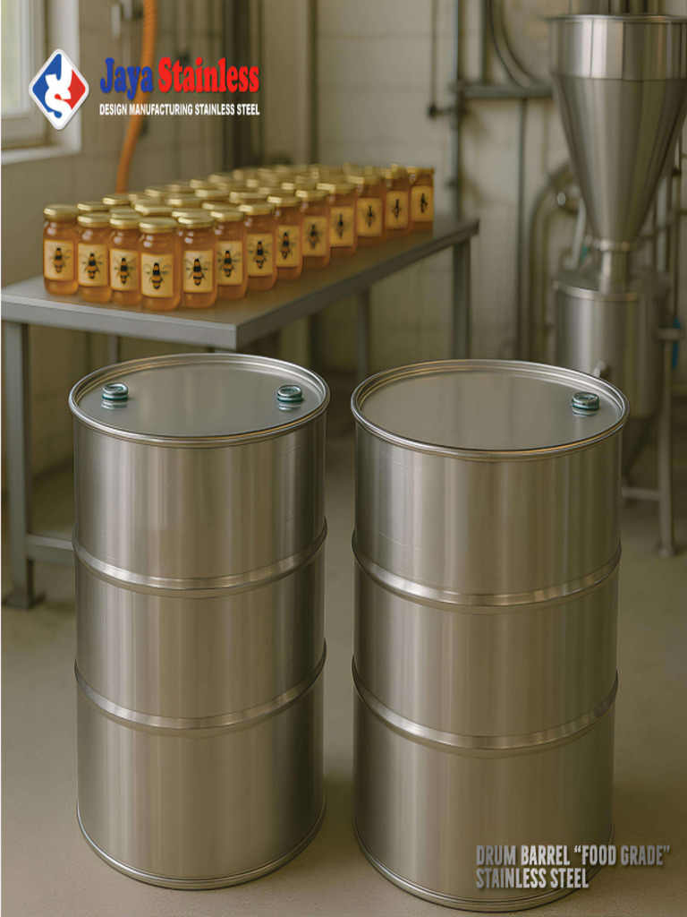 Produsen Drum-Tangki-Stainless-Food-Grade | PDF