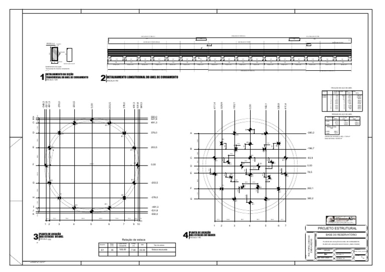 Projeto Estrutural do Radier | PDF