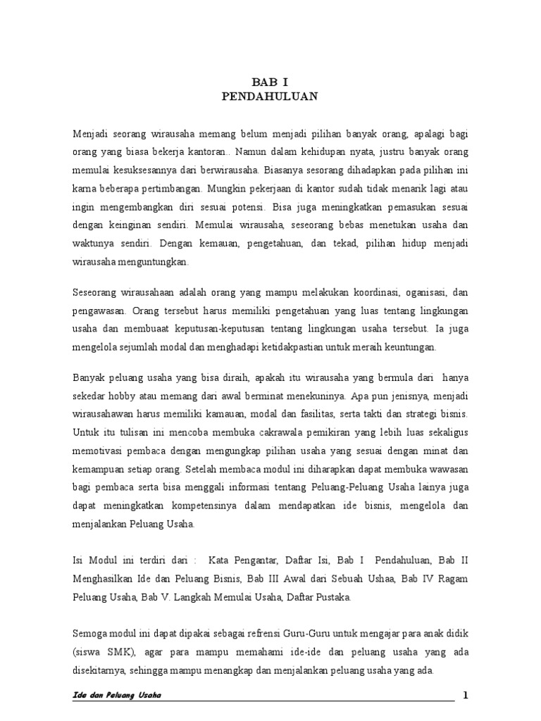 18++ Contoh Soal Peluang Usaha Produk Barang Dan Jasa