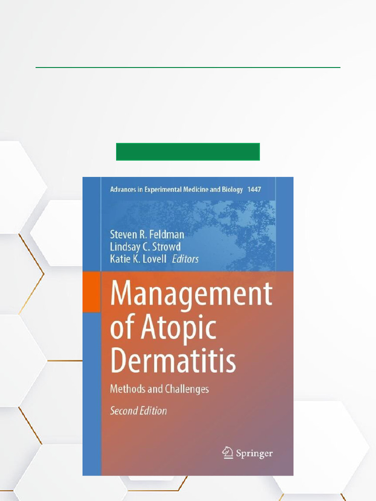Management of Atopic Dermatitis Methods and Challenges 2nd Edition ISBN ...