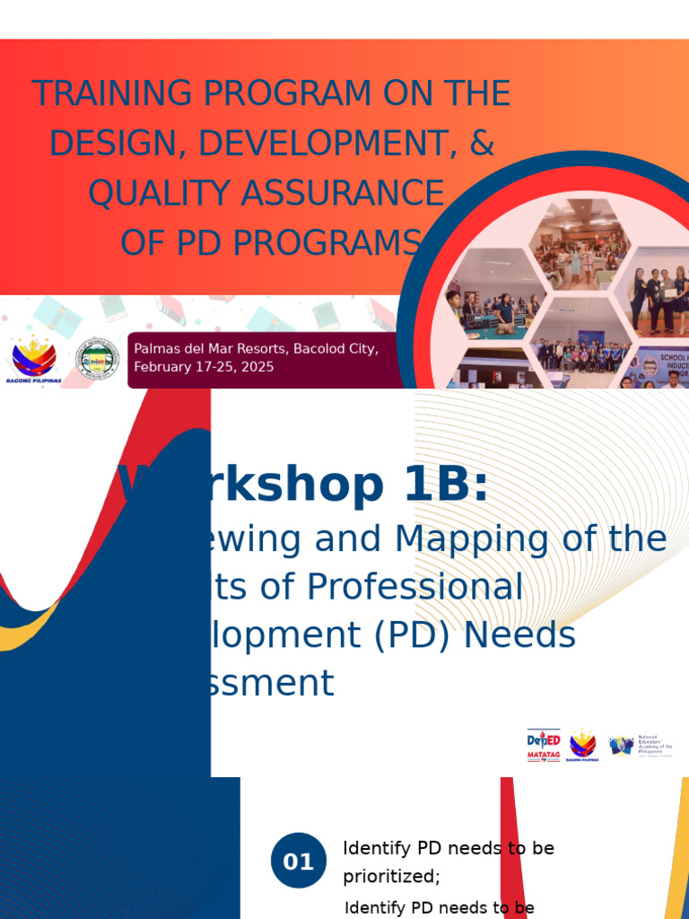 Mapping PD Needs Assessment Results | PDF | Learning | Curriculum