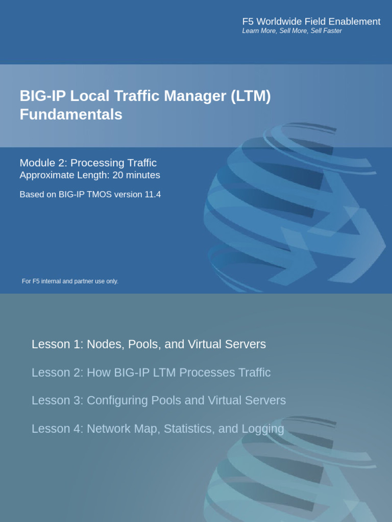 BIG-IP LTM Traffic Processing Overview | PDF | Ip Address | Computer ...