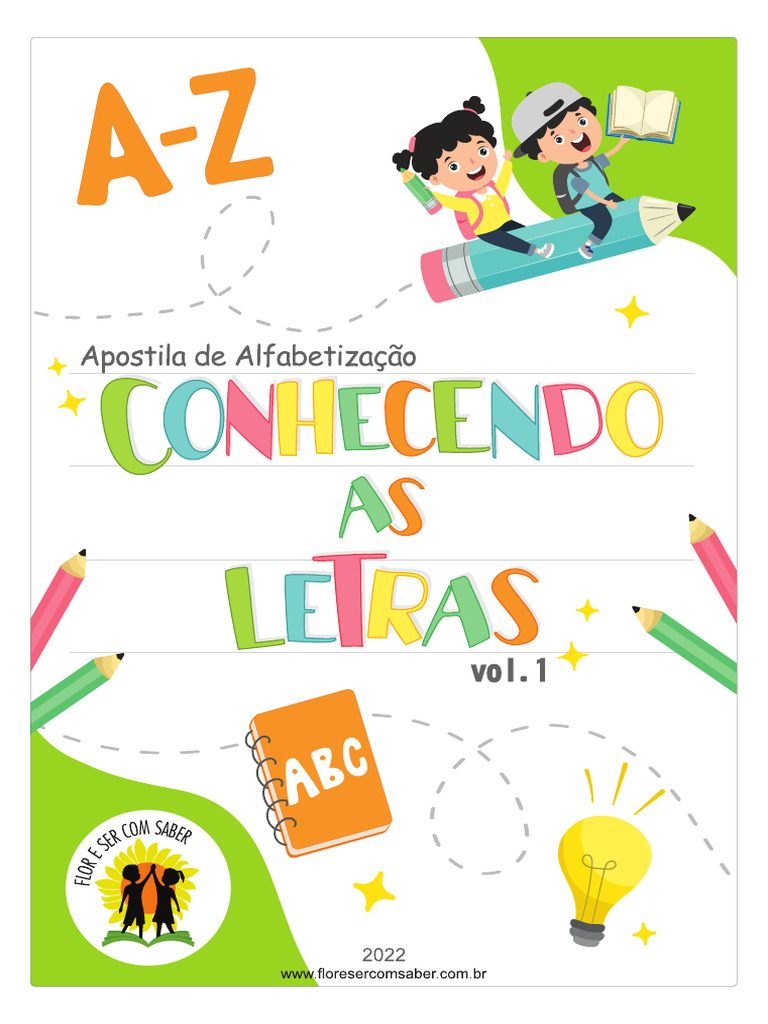 Apostila Conhecendo As Letras Vol.1 (2022) | PDF