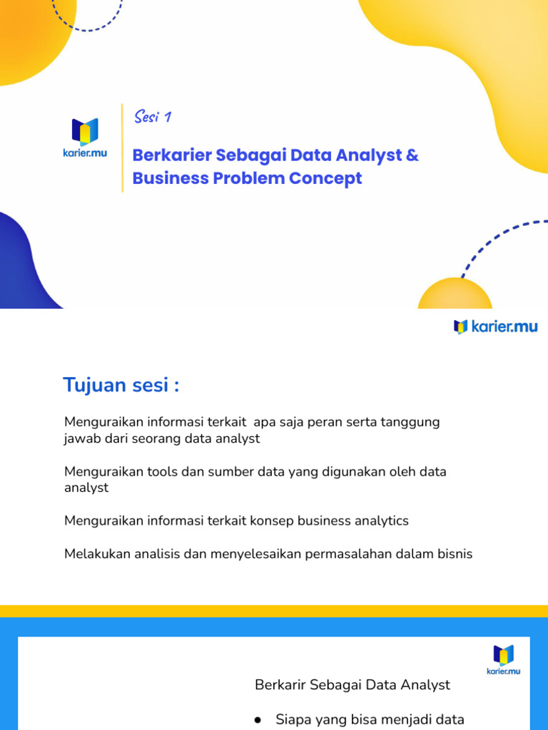 Tugas dan Peran Data Analyst | PDF