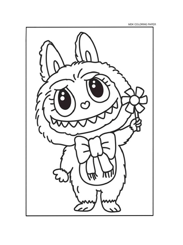Labubs para Colorear | PDF