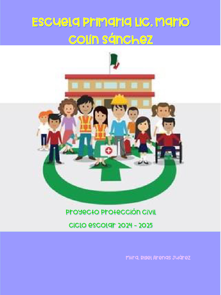 Plan de Protección Civil Escolar 2024-2025 | PDF | Defensa Civil | Escuelas