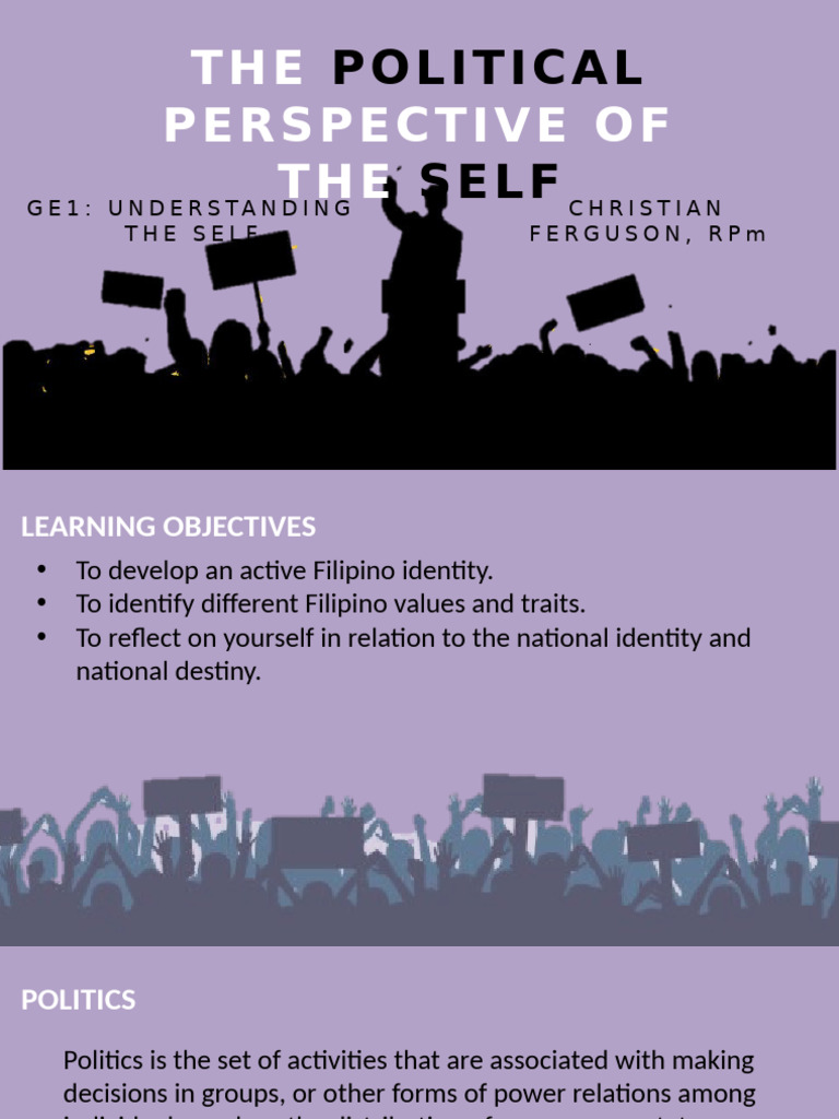 Understanding Filipino Political Identity | PDF | Philippines | Democracy