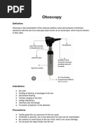 Using an Otoscope: Step-by-Step Guide | PDF