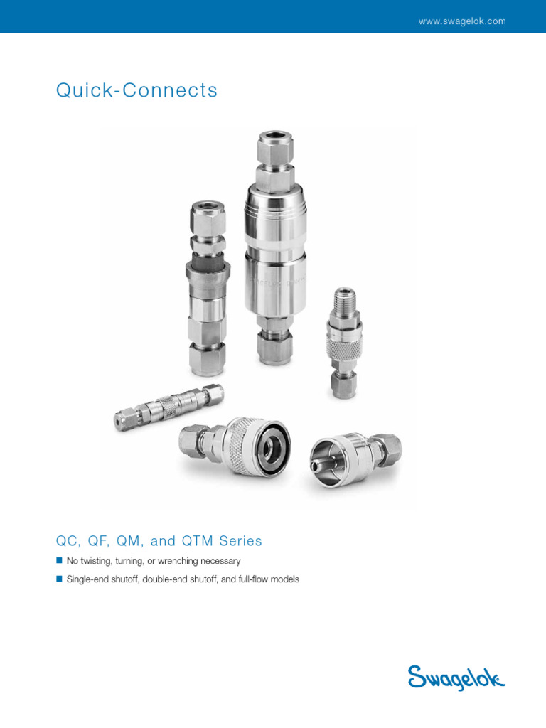 Quick Connects | PDF | Pipe (Fluid Conveyance) | Plumbing