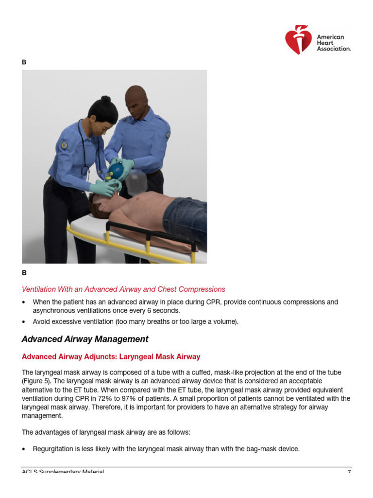 Advanced Airway Management in CPR | PDF