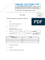 Can Bank Factors Biodata Form