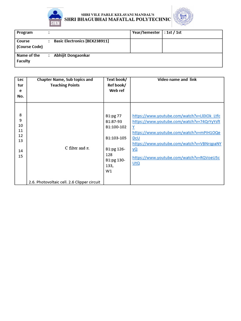 Unit 2 Application of Doide Rectifier | PDF