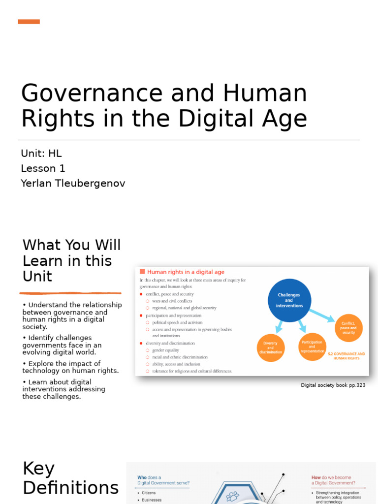 W1 - L1 - Governance and Human Rights in The Digital Age | PDF ...