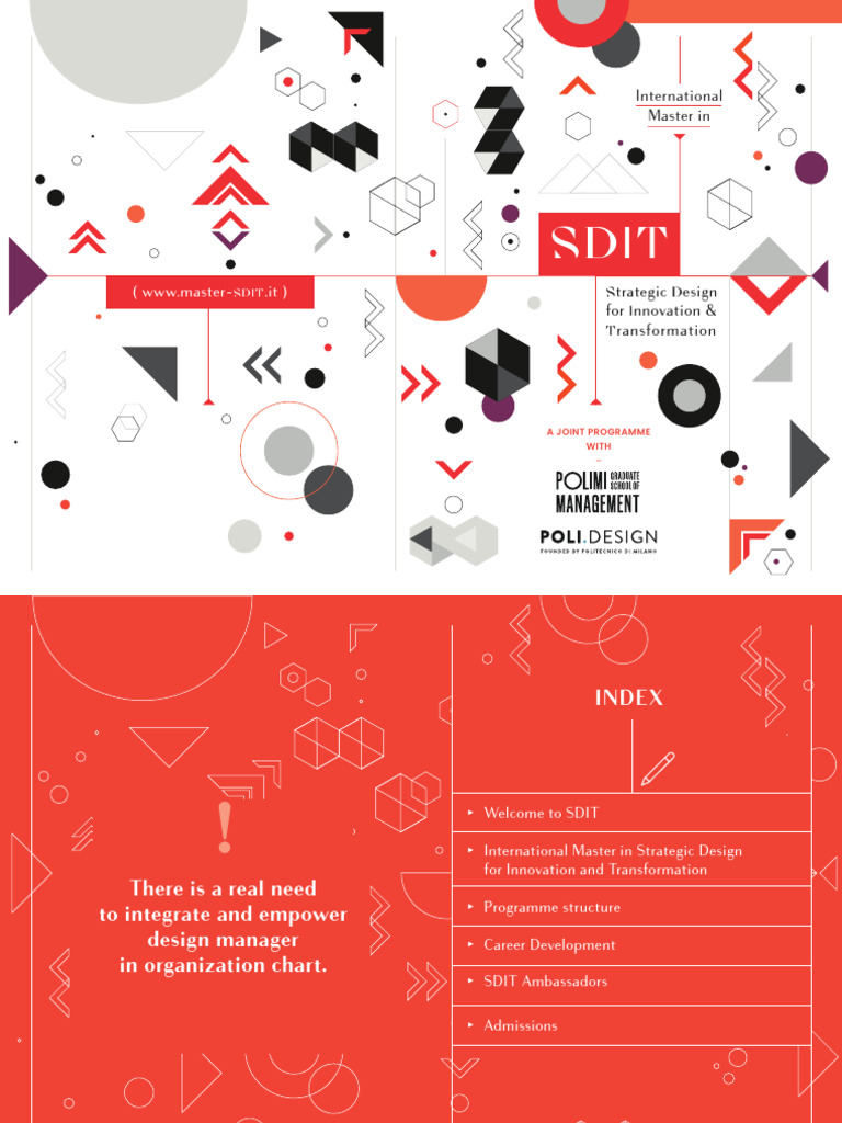International Master in Strategic Design | PDF | Innovation | Creativity