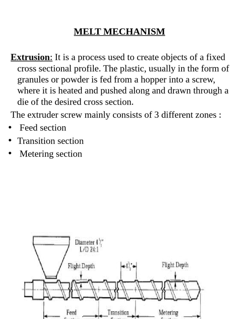 Melt Mechanism Unit 2 Part2 | PDF | Extrusion | Solid
