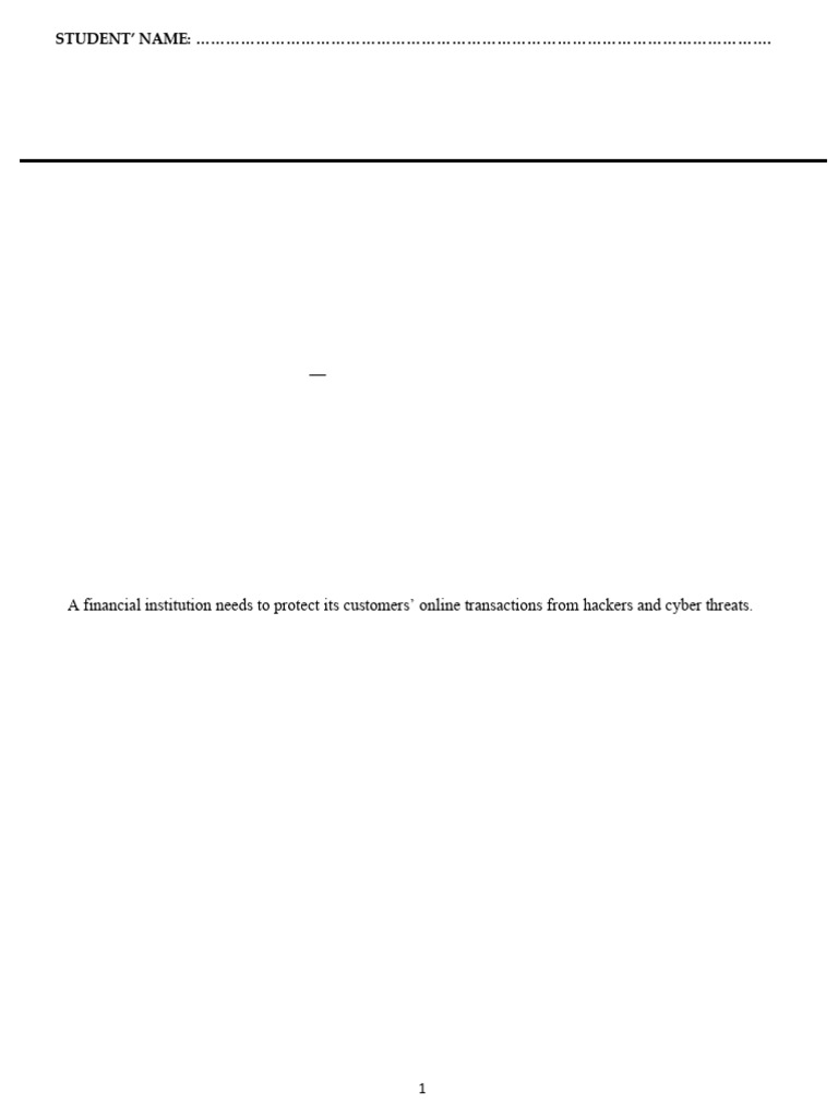 Form One Computer Science Exam 2025 | PDF | Computer Data Storage ...