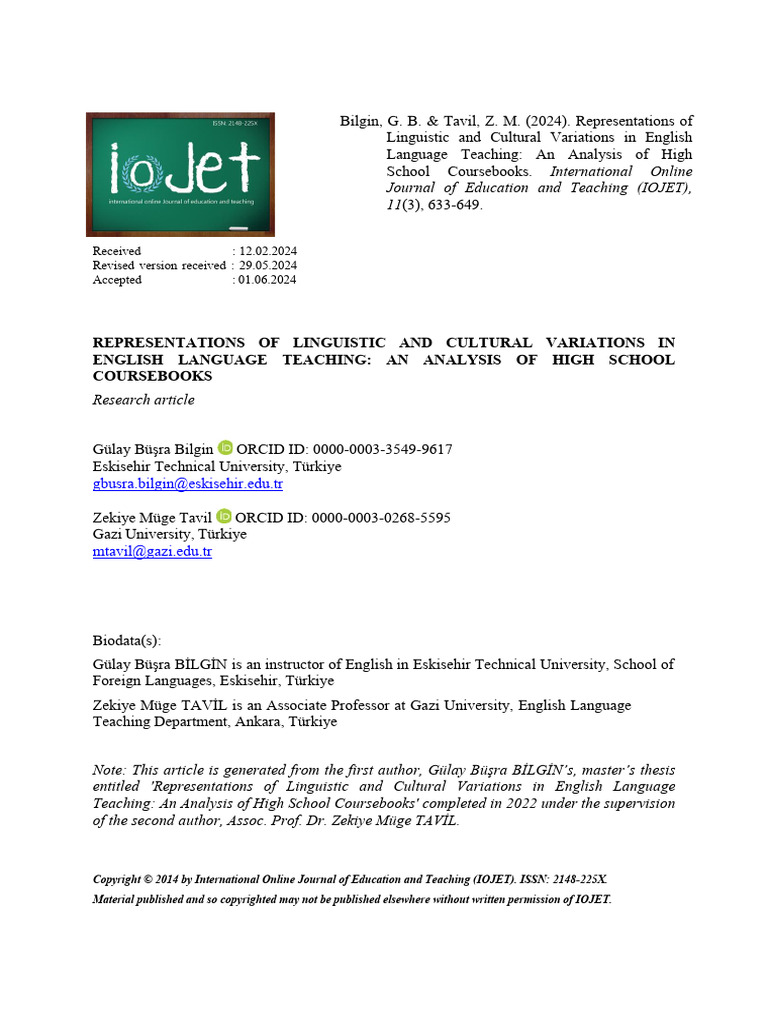 Linguistic and Cultural Variation | PDF | English Language | Linguistics