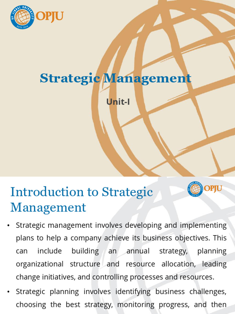 Strategic Management Overview and Benefits | PDF | Strategic Management ...