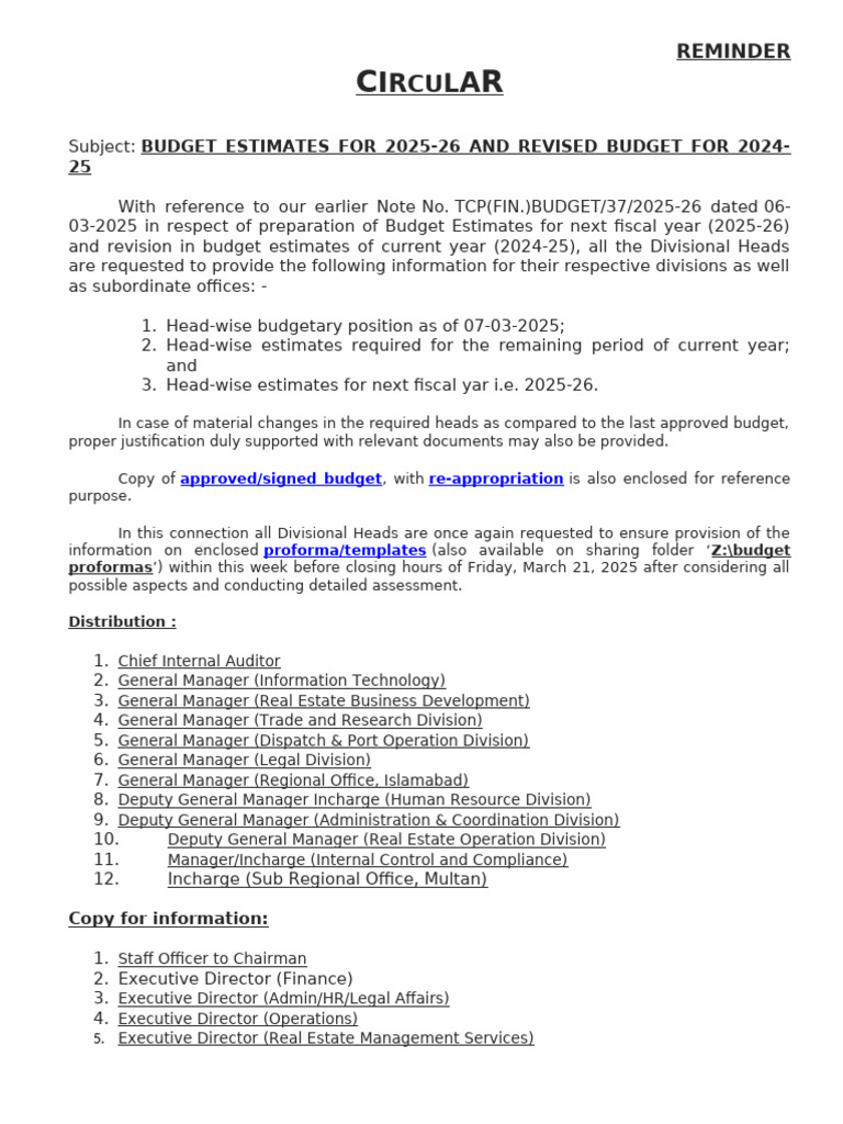 Reminder | PDF