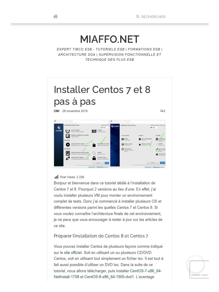Installer CentOS 7 et 8 : Guide Pratique | PDF | Linux | Logiciel