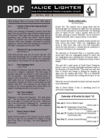 Chalice Lighter April 2012