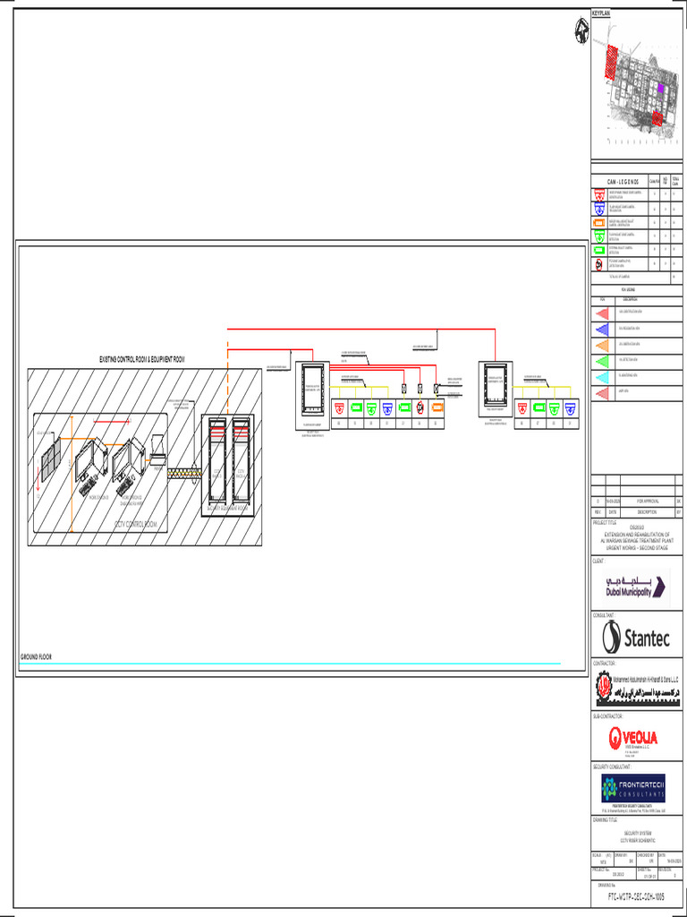 CCTV Riser Schematic | PDF | Electronics | Equipment