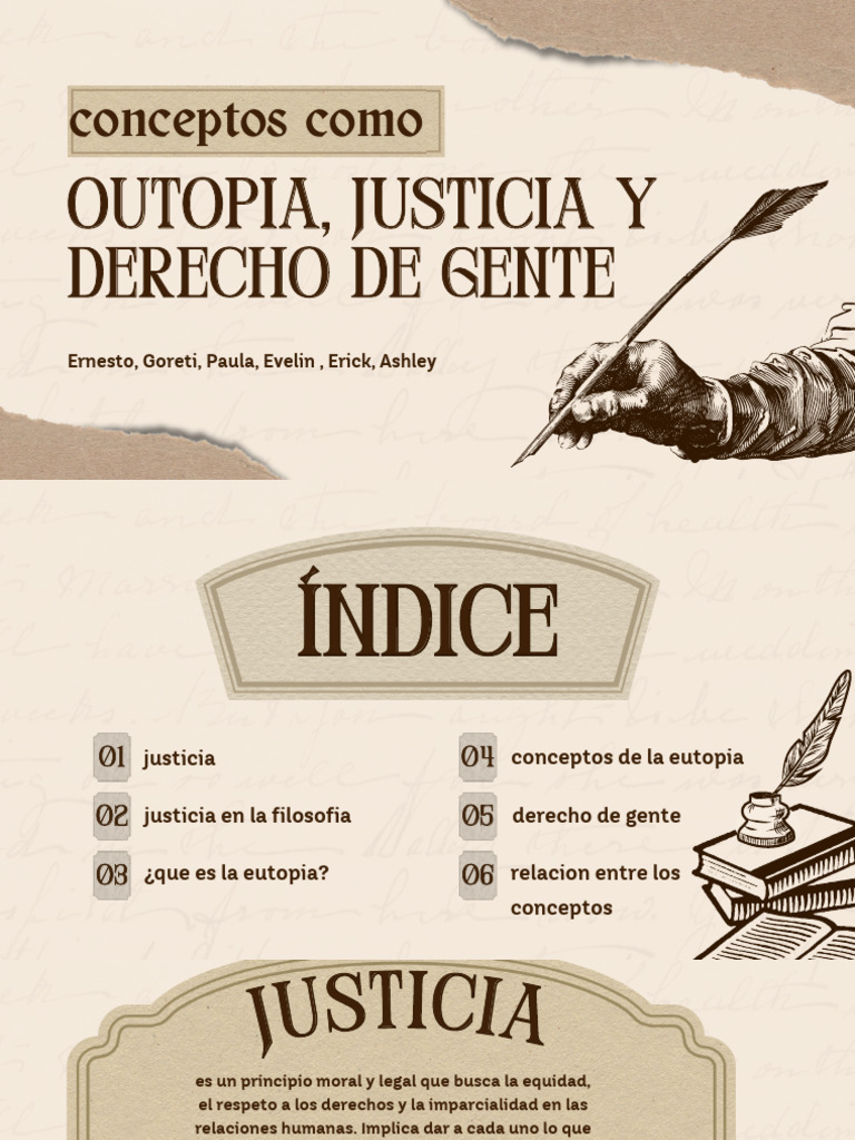 Eutopia, Justicia y Derecho de Gentes | PDF | Justicia | Crimen y violencia